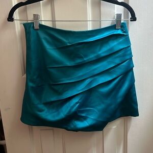 Endless Rose silk mini skirt